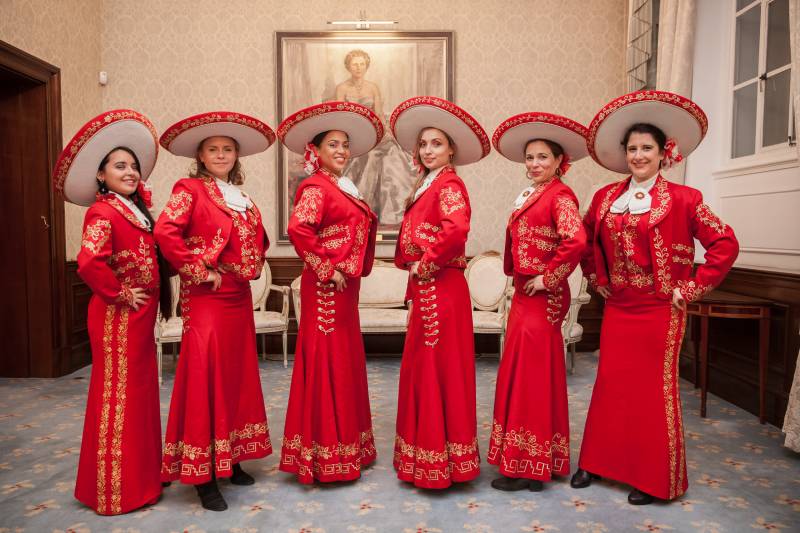 female mariachi suit