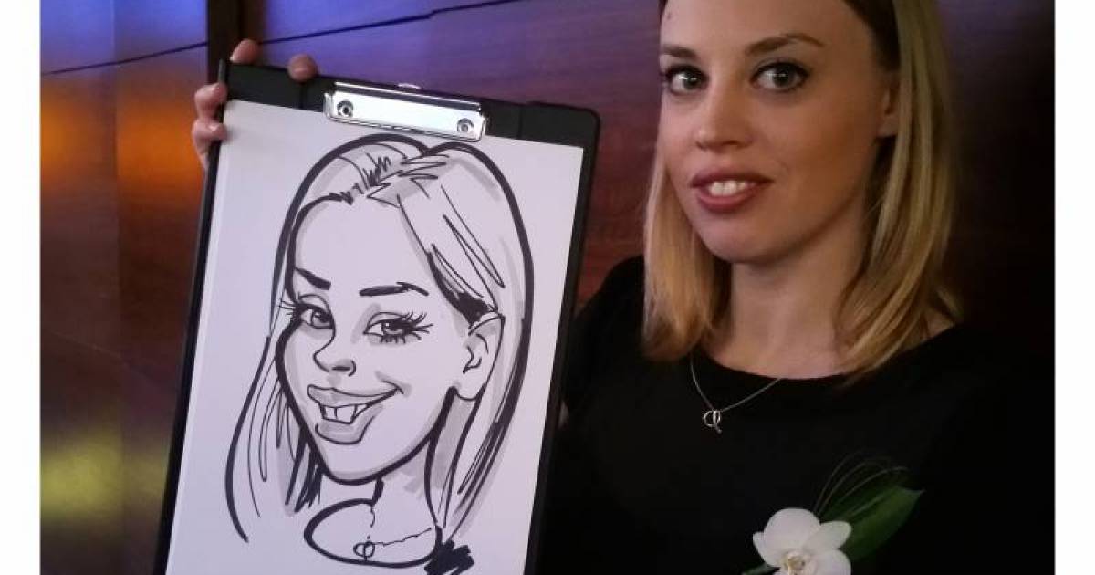 caricature artist hire london